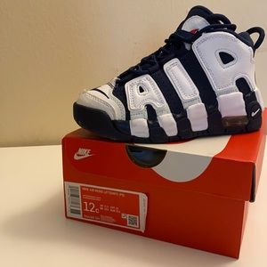 Toddler size 12c Nike Air Navy Blue